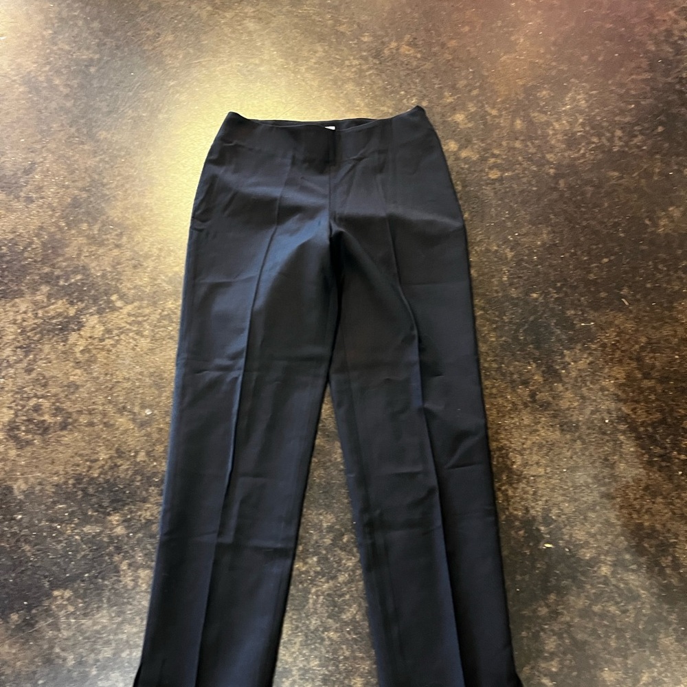 Brunello Cucinelli Black wool Ankle Pants 38 2